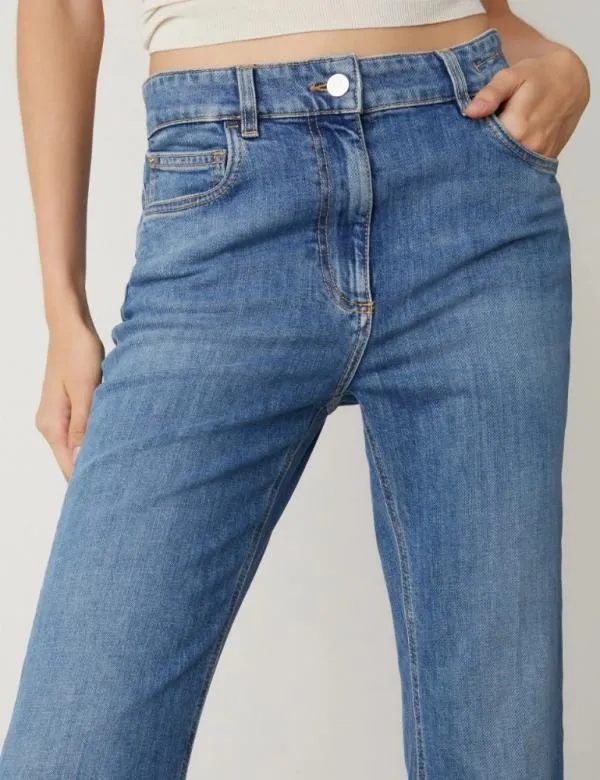Marella Jeans Women Flared Jeans Blue Jeans