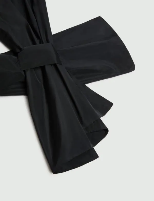 Marella Scarves And Foulard Women Taffeta Stole Black