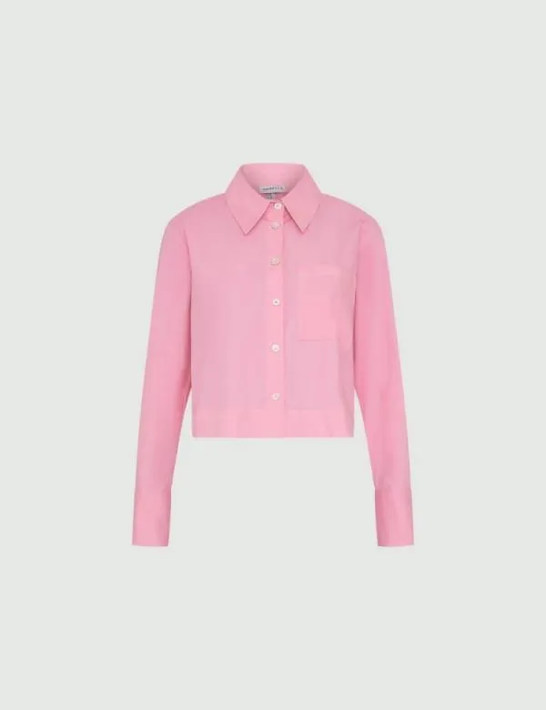 Marella Shirts Women Boxy Shirt Deep Rose