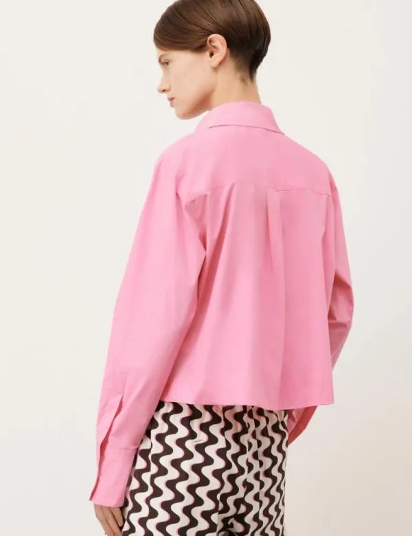 Marella Shirts Women Boxy Shirt Deep Rose