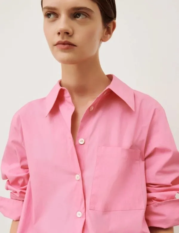 Marella Shirts Women Boxy Shirt Deep Rose
