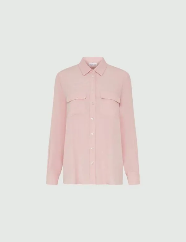 Marella Shirts Women Crepe Shirt Pink
