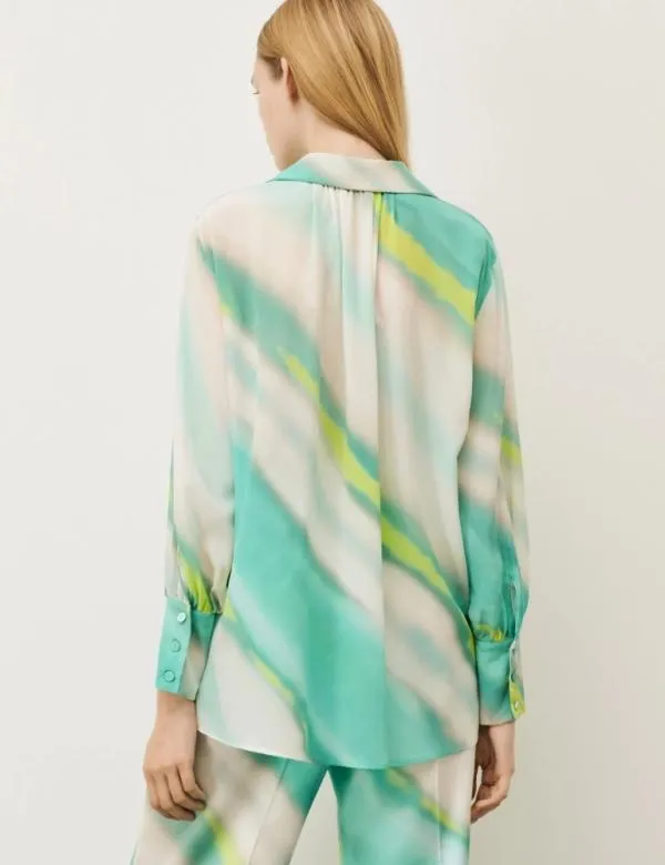 Marella Shirts Women Longline Shirt Aquamarine