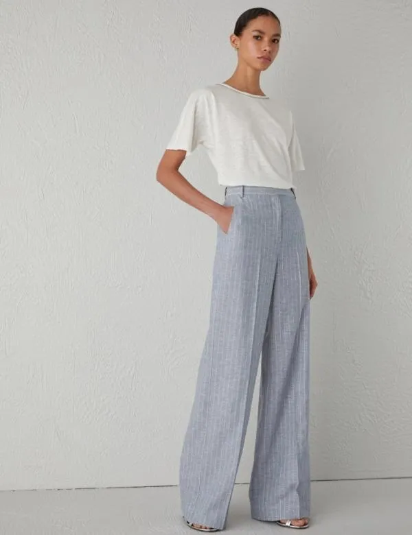 Marella Tops And TShirt Women Rhinestone Tshirt Wool White