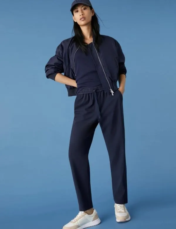 Marella Trousers Women Joggers Midnightblue