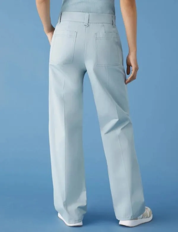 Marella Trousers Women Straightleg Trousers Skyblue
