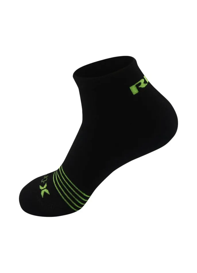 Men 6Pack Quarter Socks Black RBX Active Socks