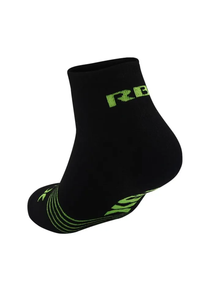 Men 6Pack Quarter Socks Black RBX Active Socks