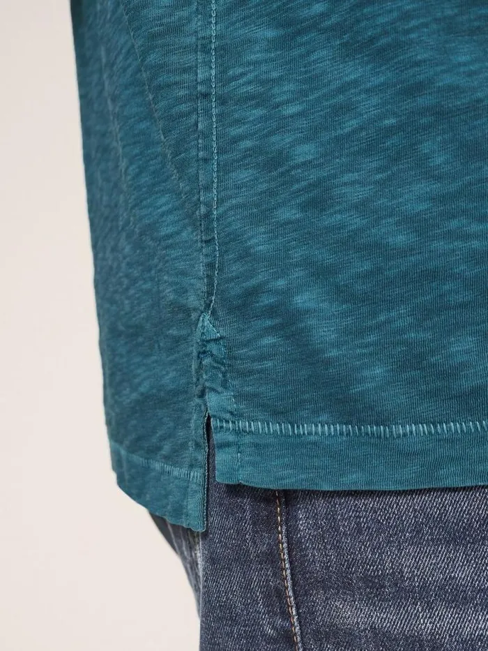 Men Abersoch Short Sleeve Tee Mid Teal White Stuff Loungewear Men Abersoch Short Sleeve Tee Mid Teal White Stuff Loungewear