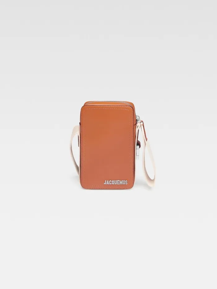 Men Bags JACQUEMUS The Vertical Cuerda Light Brown