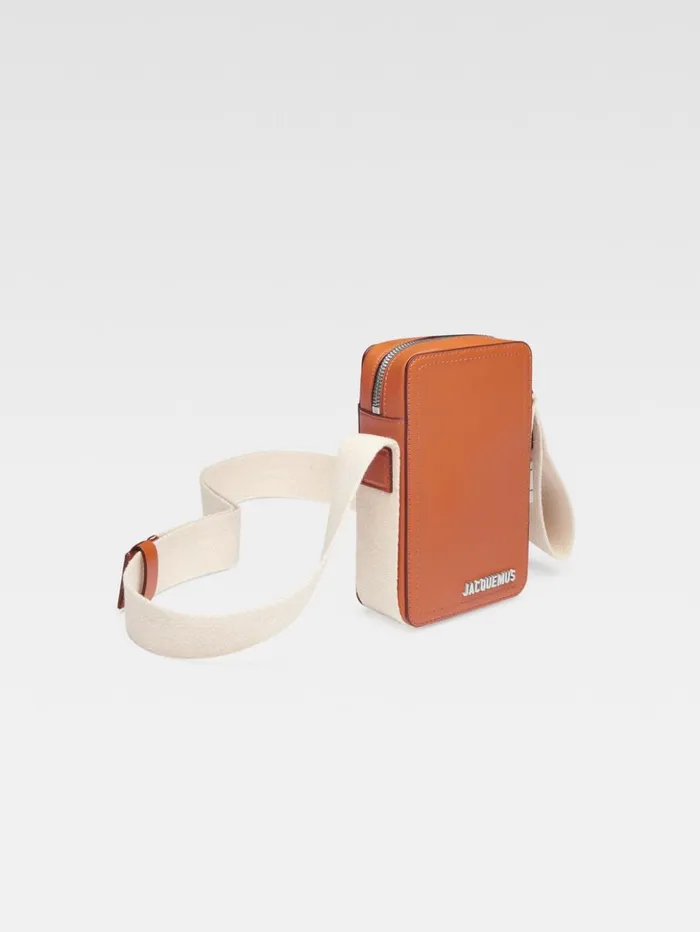 Men Bags JACQUEMUS The Vertical Cuerda Light Brown