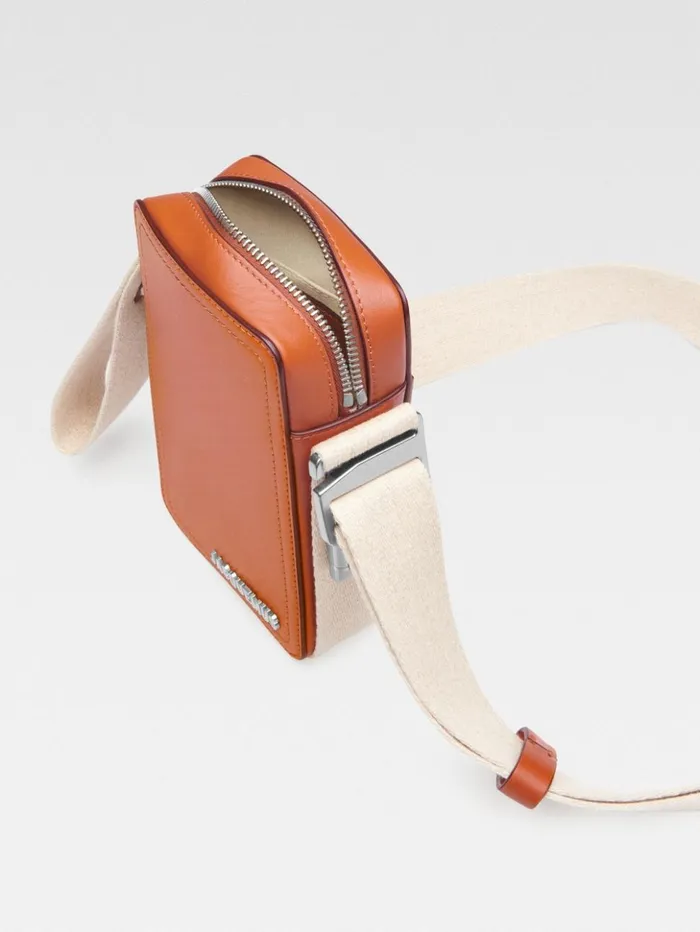 Men Bags JACQUEMUS The Vertical Cuerda Light Brown