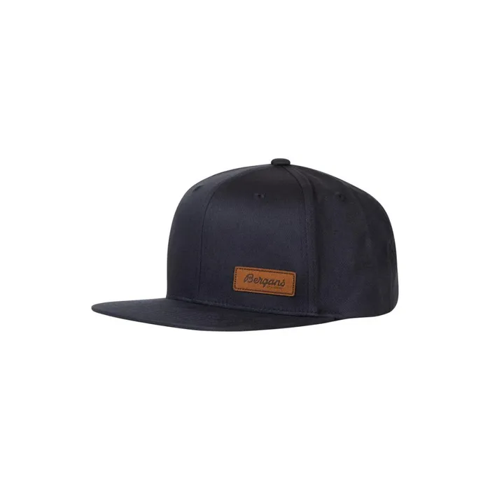 Men Bergans Of Norway Beanies And Caps Nordmarka Snapback Cap Navy Blue