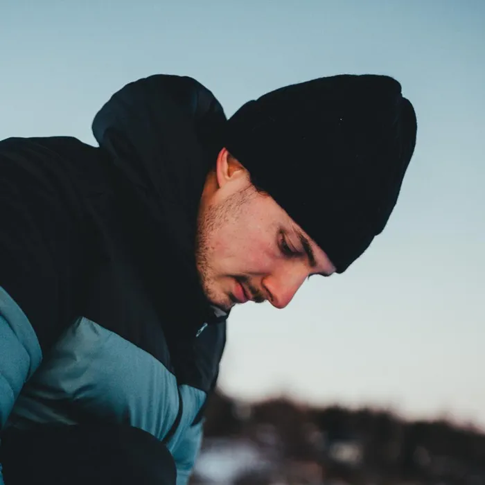 Men Bergans Of Norway Beanies And Caps Rabot Mount Rib Wool Beanie Black