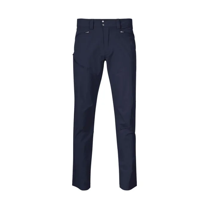 Men Bergans Of Norway Everyday Pants Rabot Light Softshell Pants Navy Blue