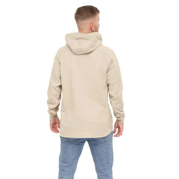 Men Bergans Of Norway Jumpers And Long Sleeves Oslo Urban Comfy Hoodie Unisex Chalk Sand