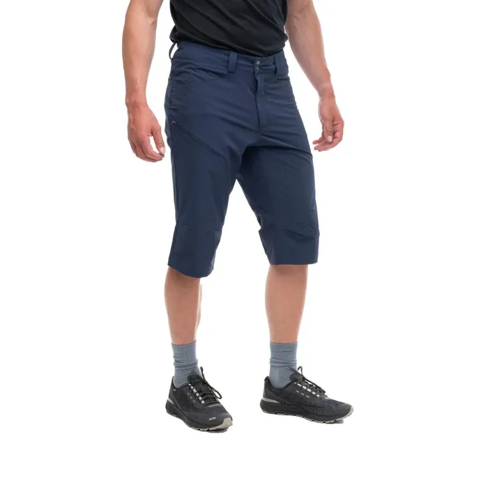 Men Bergans Of Norway Pirate Pants Vandre Light Softshell Long Shorts Navy