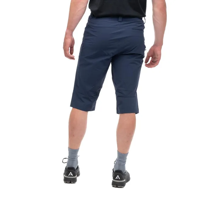 Men Bergans Of Norway Pirate Pants Vandre Light Softshell Long Shorts Navy