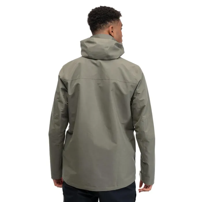 Men Bergans Of Norway Shell Jackets Nordmarka 2l Shell Jacket Green Mud