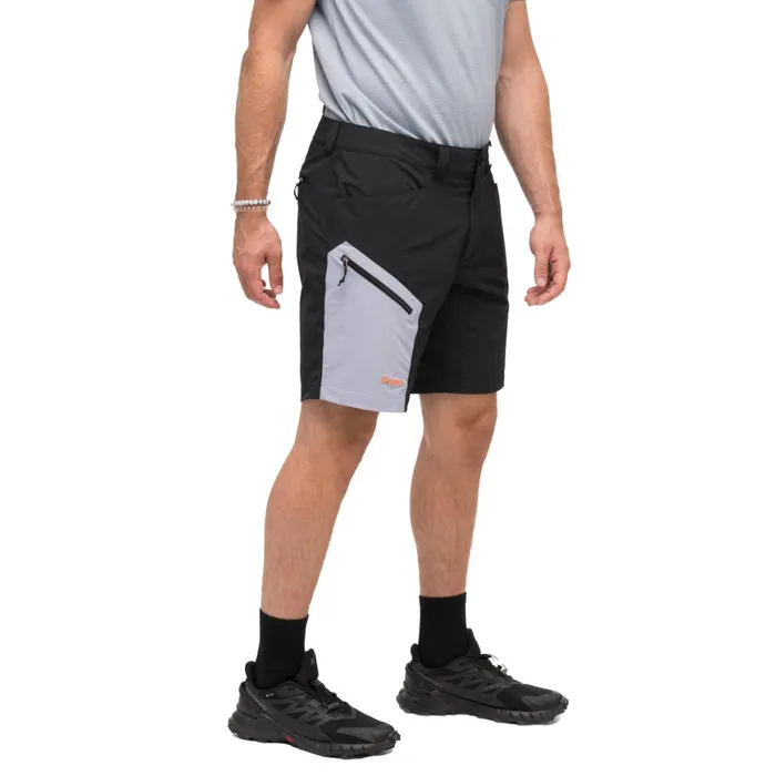Men Bergans Of Norway Shorts Vaagaa Light Softshell Shorts Black Husky Blue