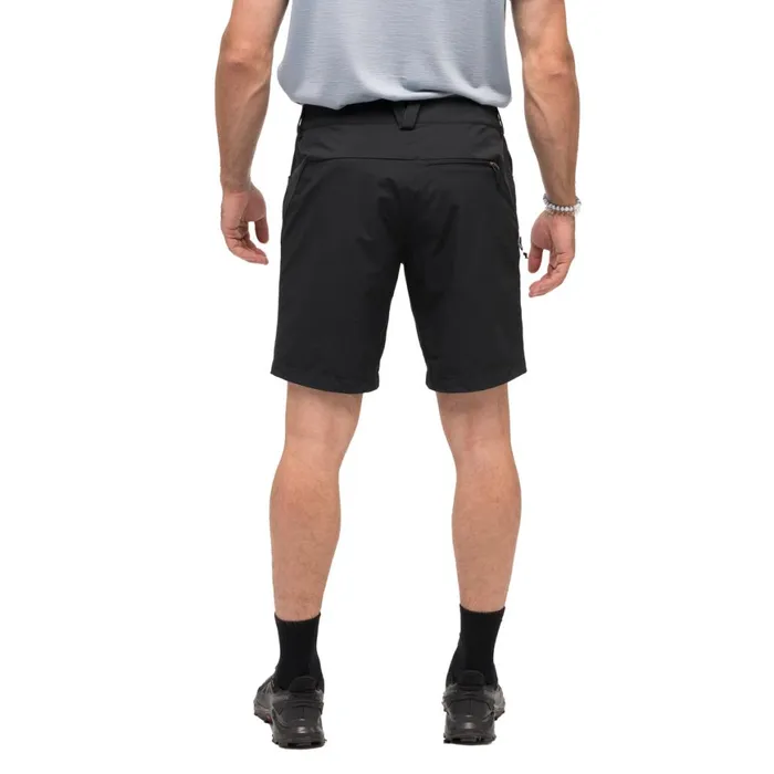 Men Bergans Of Norway Shorts Vaagaa Light Softshell Shorts Black Husky Blue