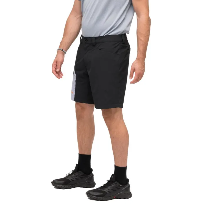 Men Bergans Of Norway Shorts Vaagaa Light Softshell Shorts Black Husky Blue