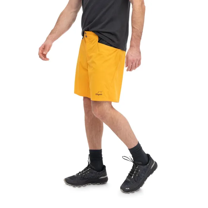 Men Bergans Of Norway Shorts Y Lightline Vapor V2 Shorts Mango Yellow