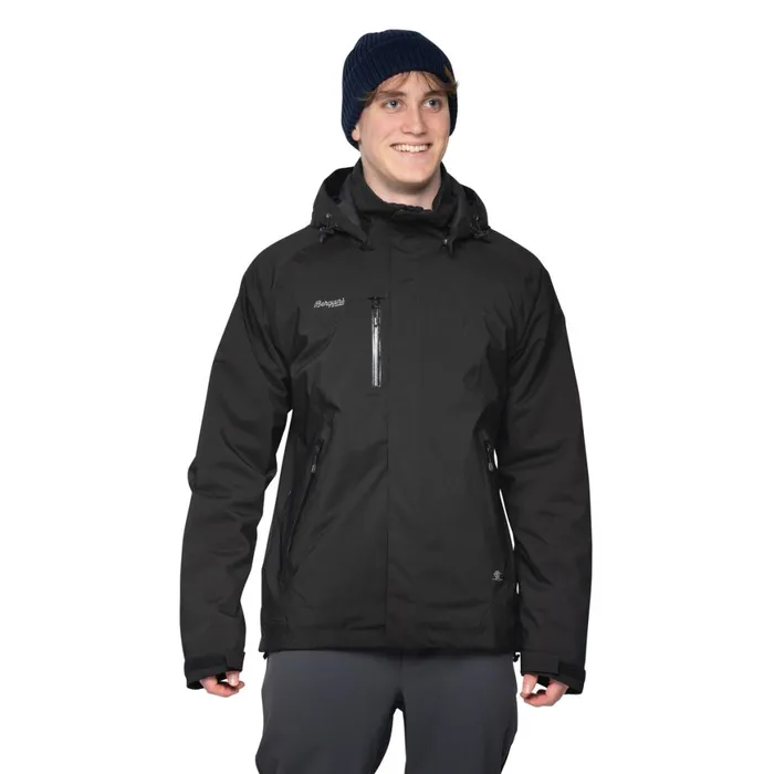 Men Bergans Of Norway Ski Jackets Flya Insulated Jacket Black