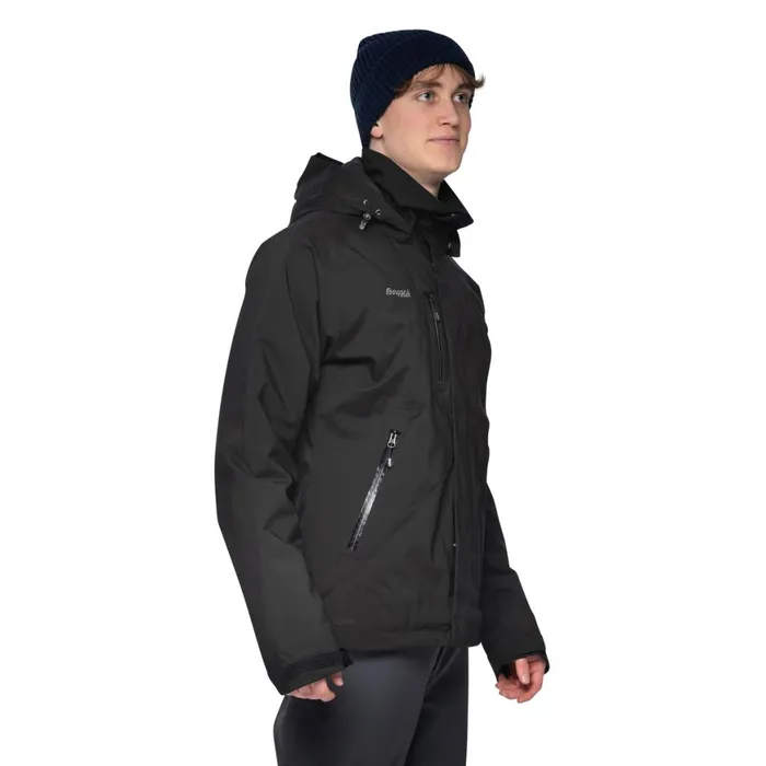 Men Bergans Of Norway Ski Jackets Flya Insulated Jacket Black