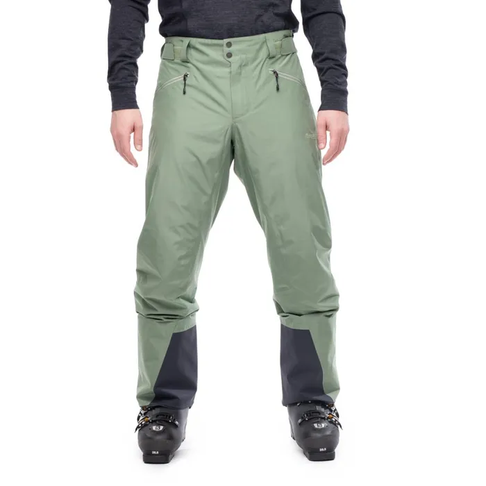 Men Bergans Of Norway Ski Pants Stranda V2 Insulated Pants Cool Green