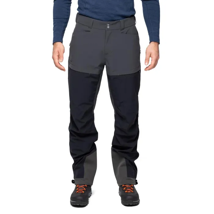 Men Bergans Of Norway Softshell Pants Bekkely Hybrid Pants Black