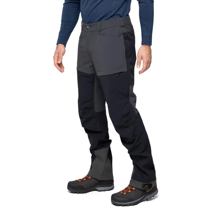 Men Bergans Of Norway Softshell Pants Bekkely Hybrid Pants Black
