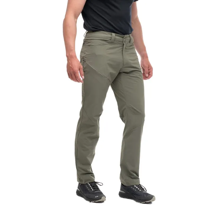 Men Bergans Of Norway Softshell Pants Vandre Light Softshell Pants Greenmud