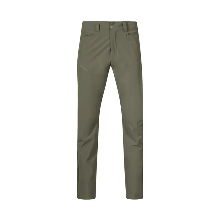 Men Bergans Of Norway Softshell Pants Vandre Light Softshell Pants Greenmud