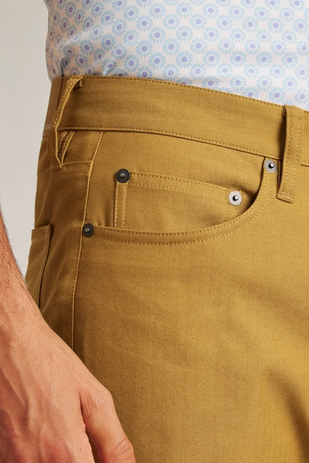 Men Bonobos 5Pocket Pants Herringbone 5Pocket Pants Bronze Medal