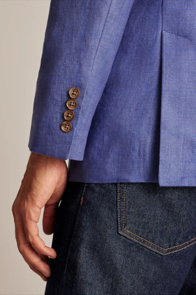 Men Bonobos Blazers and Sport Coats Effortlessly Refined Bonobos Jetsetter Unconstructed Blazer True Blues Windowpane Men Bonobos Blazers and Sport Coats Effortlessly Refined Bonobos Jetsetter Unconstructed Blazer True Blues Windowpane