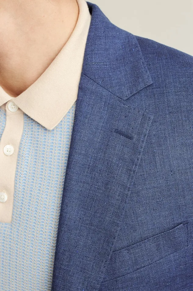 Men Bonobos Blazers and Sport Coats Jetsetter Italian Linen Blazer Bright Navy Men Bonobos Blazers and Sport Coats Jetsetter Italian Linen Blazer Bright Navy