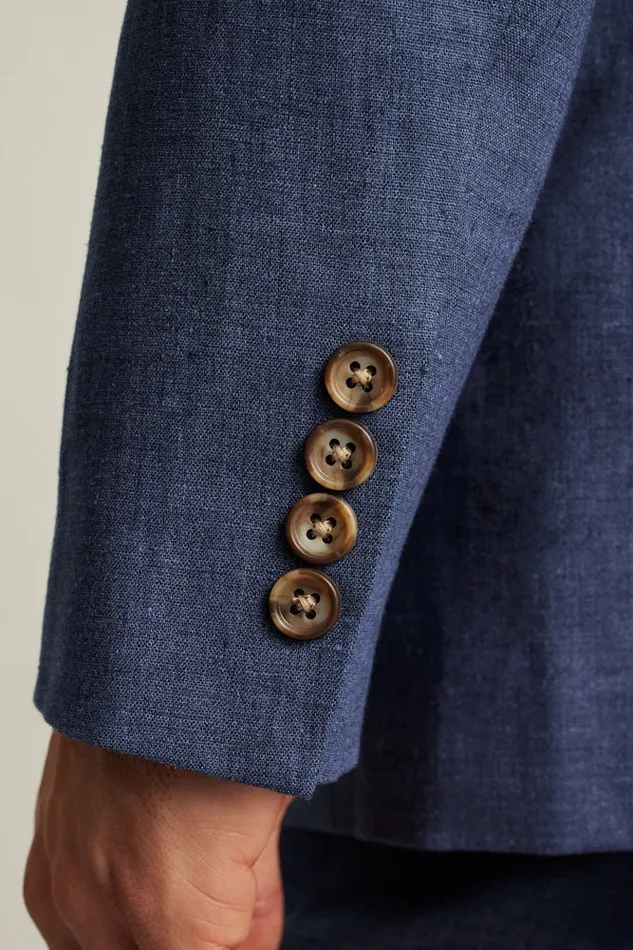 Men Bonobos Blazers and Sport Coats Jetsetter Italian Linen Blazer Bright Navy Men Bonobos Blazers and Sport Coats Jetsetter Italian Linen Blazer Bright Navy