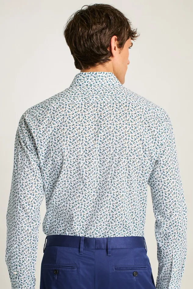 Men Bonobos Business Casual Shirts Sophisticated and Comfy Bonobos Jetsetter Stretch Dress Shirt Blue Martin Floral Men Bonobos Business Casual Shirts Sophisticated and Comfy Bonobos Jetsetter Stretch Dress Shirt Blue Martin Floral