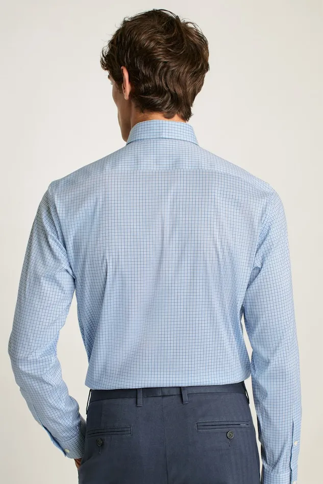 Men Bonobos Business Casual Shirts Sophisticated and Comfy Bonobos Jetsetter Stretch Dress Shirt Multi Blue Tattersal Men Bonobos Business Casual Shirts Sophisticated and Comfy Bonobos Jetsetter Stretch Dress Shirt Multi Blue Tattersal
