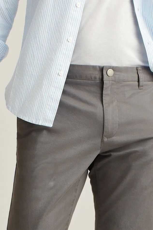 Men Bonobos Chinos Stretch Washed Chino Pants Tailored and Slim Fit Chinos Graphites