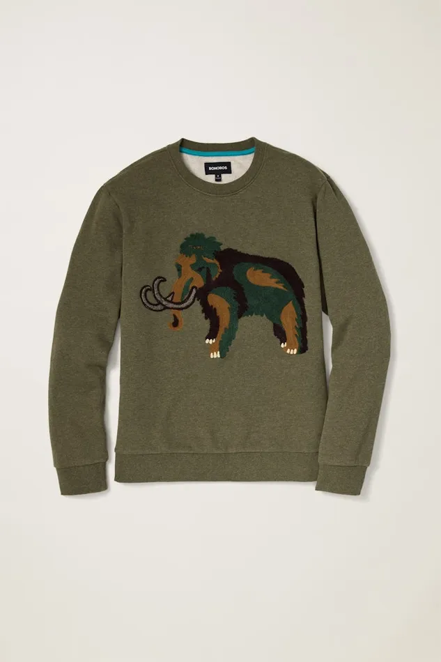Men Bonobos Crew and VNeck Sweaters Critter Supersoft Fleece Crew Wooly Bully Men Bonobos Crew and VNeck Sweaters Critter Supersoft Fleece Crew Wooly Bully