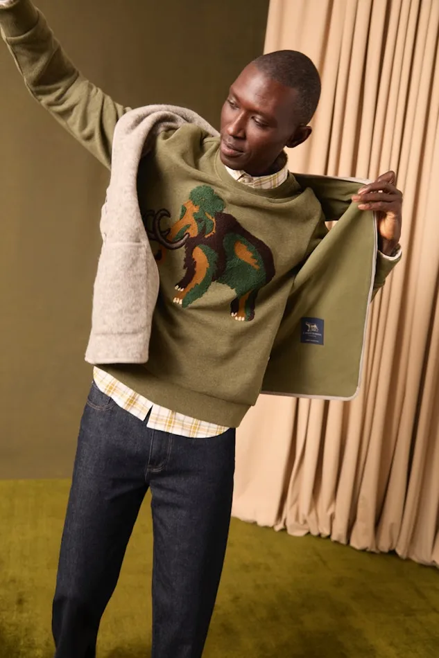 Men Bonobos Crew and VNeck Sweaters Critter Supersoft Fleece Crew Wooly Bully Men Bonobos Crew and VNeck Sweaters Critter Supersoft Fleece Crew Wooly Bully