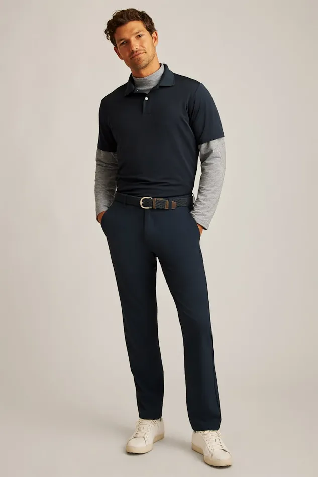 Men Bonobos Crew and VNeck Sweaters Playthrough Performance Pullover Grey