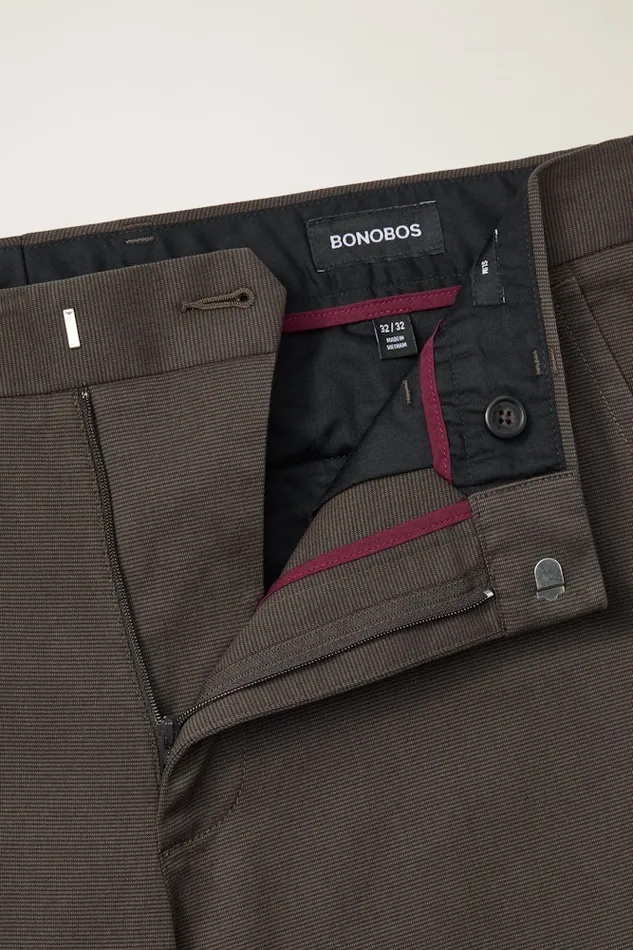 Men Bonobos Dress Pants Easy WrinkleResistant Bonobos Stretch Dress Pants Tuesday Brown Micro Dobby Men Bonobos Dress Pants Easy WrinkleResistant Bonobos Stretch Dress Pants Tuesday Brown Micro Dobby