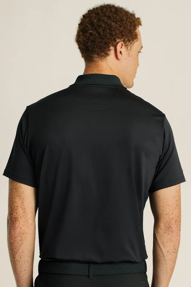 Men Bonobos Golf Polos and Tops The Performance Golf Polo Shirt Solid and Striped Jet Black Men Bonobos Golf Polos and Tops The Performance Golf Polo Shirt Solid and Striped Jet Black