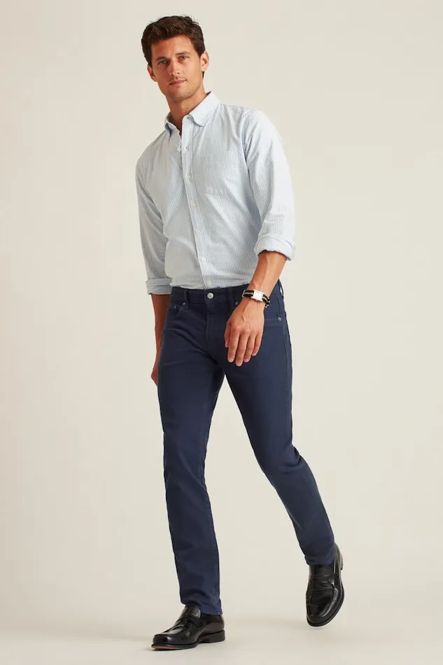Men Bonobos Jeans Get JetSet Ready With Bonobos Extra Stretch Travel Jeans Anchorage Dark Navy