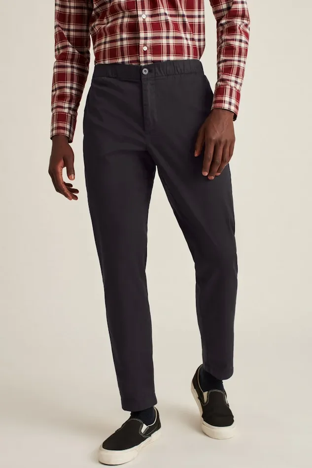 Men Bonobos Seasonal Pants The Off Duty Pant Chino Jogger Lounge Pants Black