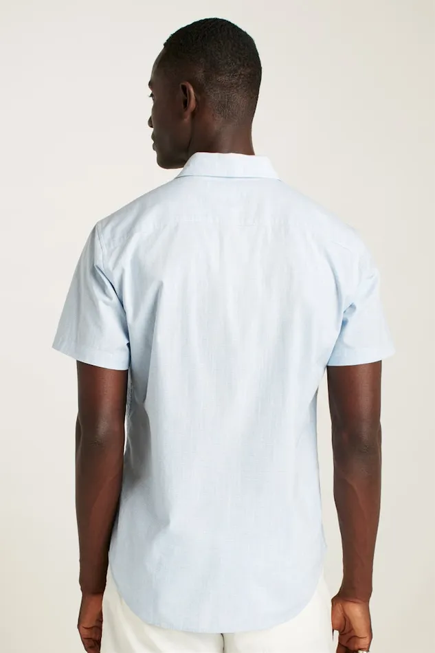Men Bonobos Short Sleeve Shirts Button Up Your Style With Bonobos039 Riviera Short Sleeve Shirt Blue Oxnard Stripe