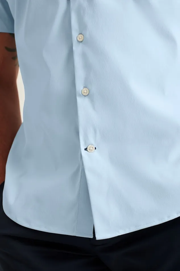 Men Bonobos Short Sleeve Shirts Tech Short Sleeve Shirt Blue Men Bonobos Short Sleeve Shirts Tech Short Sleeve Shirt Blue